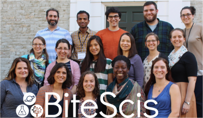 An image of the participants in a BiteScis K-12 science workshop
